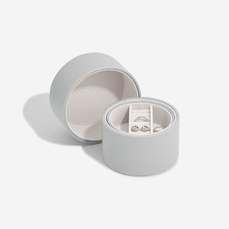 Stackers Bedside Jewellery Box Pod Pebble Grey image number 2